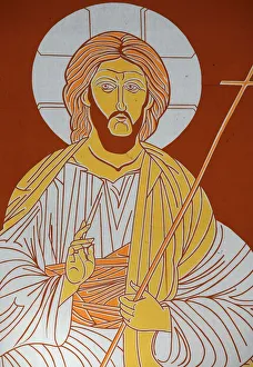 Images Dated 6th November 2005: Christ, Senlis, Oise, France, Europe