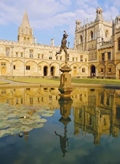 National Famous Place Prints: Christchurch College, Oxford, England