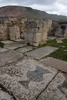 Christian basilica, Roman ruin of Bulla Regia, Tunisia, North Africa, Africa