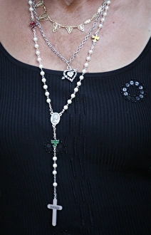 Images Dated 21st April 2000: Christian jewelry, Lourdes, Hautes Pyrenees, France, Europe-