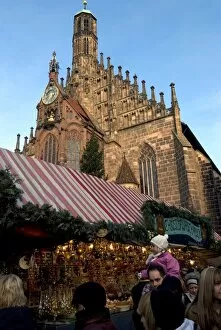 Images Dated 30th November 2008: Christkindelsmarkt (Christ Childs Market) (Christmas Market), Nuremberg