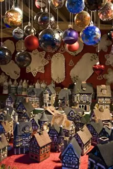 Typically German Gallery: Christmas decoration stall, Berlin, Germany, Europe