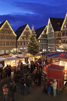 Retail Prints: Christmas Fair in the Market Place