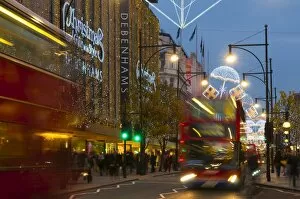 Images Dated 15th December 2009: Christmas lights, Oxford Street, London, England, United Kingdom, Europe
