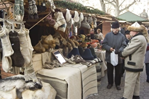 Budapest Prints: Christmas Market