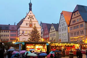 Bavaria Gallery: Christmas Market, Rothenburg ob der Tauber, Bavaria, Germany, Europe