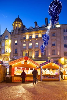 Christmas Market, Sheffield, South Yorkshire, Yorkshire, England, United Kingdom, Europe