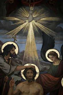 Images Dated 19th February 2007: Christs baptism, Vienna, Austria, Europe