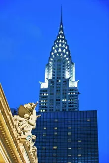 Images Dated 10th May 2009: Chrysler Building at Grand Central Station, Manhattan, New York City, New York