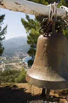 Cephalonia Prints: Church bell near Sami