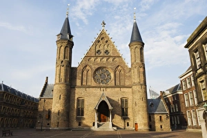 Church in Binnenhof courtyard, Den Haag (The Hague), Netherlands, Europe