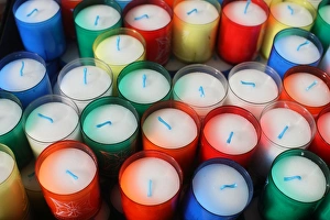 Uniformity Prints: Church candles, Paris, France, Europe