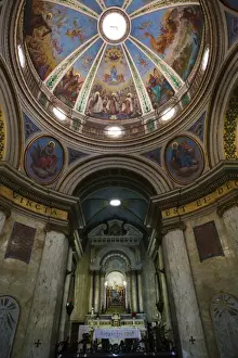 The Church at the Carmelite Stella Maris Monastery on Mount Carmel, Haifa, Israel, Middle East