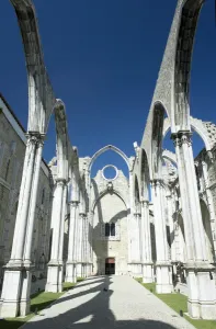 Earthquake Prints: Church do Carmo ruins (demolished by the 1755 earthquake)