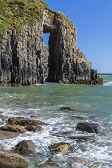 Church Doors Cove, Skrinkle Haven, Pembrokeshire Coast, Wales, United Kingdom, Europe