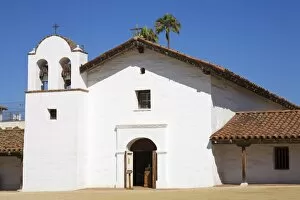 Images Dated 14th July 2009: Church, El Presidio De Santa Barbara State Historic Park, Santa Barbara