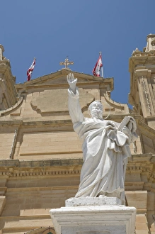 Images Dated 9th June 2008: Church at Ghasri, Gozo, Malta, Europe
