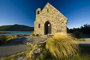 Church Of The Good Shepherd Prints: Church of the Good Shepherd, Lake Tekapo, South Island, New Zealand, Pacific
