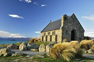 Images Dated 28th April 2010: Church of the Good Shepherd, Lake Tekapo, Canterbury, South Island, New Zealand, Pacific
