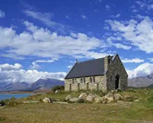 Church Of The Good Shepherd Prints: The Church of the Good Shepherd on the shores of Lake Tekapo in the South Island