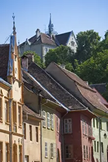 Sighisoara Prints: Church on the hill, Sighisoara, UNESCO World Heritage Site, Transylvania, Romania, Europe