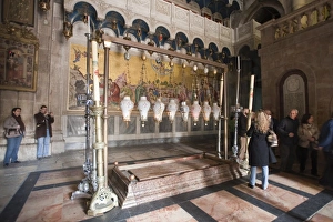 Photographing Prints: Church of the Holy Sepulchre, Jerusalem, Israel, Middle East