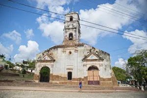 Sancti Spiritus Prints: Church Iglesia de of Santa Ana, Trinidad, Sancti Spiritus, Cuba, West Indies