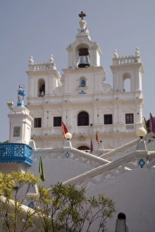 Images Dated 7th December 2009: Church of the Immaculate Conception, Panjim (Paniji), Goa, India, Asia