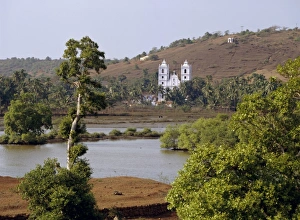 Belfry Prints: Church of Our Lady of Hope near Candolim