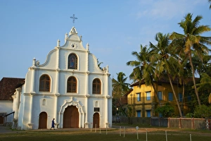 Cochin Prints: Church of our Lady of Hope, Vypin Island, Cochin, Kerala, India, Asia