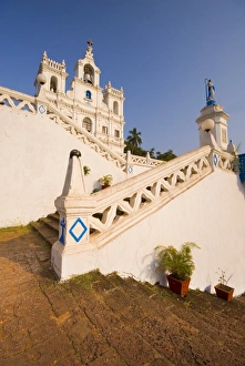 Images Dated 24th February 2008: Church of Our Lady of the Immaculate Conception, UNESCO World Heritage Site, Panjim, Goa, India