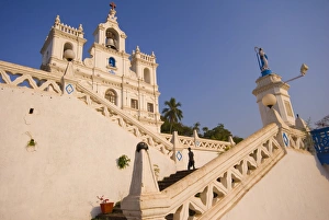Images Dated 24th February 2008: Church of Our Lady of the Immaculate Conception, UNESCO World Heritage Site, Panjim, Goa, India