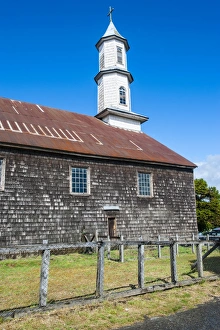 Chiloe Prints: Church of Our Lady of Sorrows, UNESCO World Heritage Site
