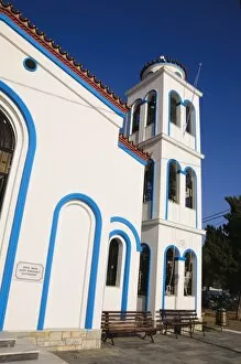 Images Dated 27th August 2008: Church, Loutraki, Skopelos, Sporades Islands, Greek Islands, Greece, Europe