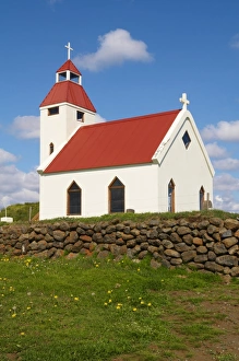 Images Dated 11th July 2009: Church at Modrudalur, Iceland, Polar Regions
