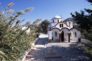 Nisiros Prints: Church by the port