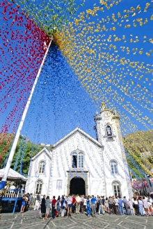 Flag Pole Prints: Church, Ribiera Brava