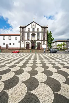 Azores Prints: The Church of Saint John the Evangelist of the College of Funchal at Praca do Municipio
