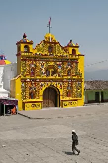 Church, San Andres Xecul, Guatemala, Central America