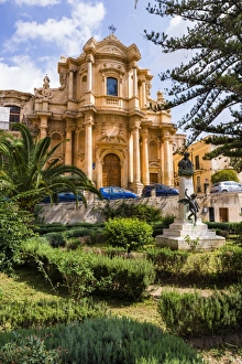 Church of San Domenico (Chiesa di Sam Domenico), Noto, Val di Noto, UNESCO World Heritage Site, Sicily, Italy, Europe