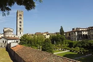 Images Dated 21st June 2008: Church of San Frediano, Lucca, Tuscany, Italy, Europe