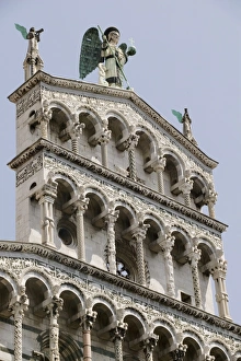 San Michele Prints: Church of San Michele, Lucca, Tuscany, Italy, Europe