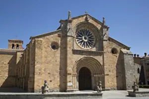 Castile And Leon Prints: Church of San Pedro, Avila, UNESCO World Heritage Site, Castile and Leon, Spain, Europe