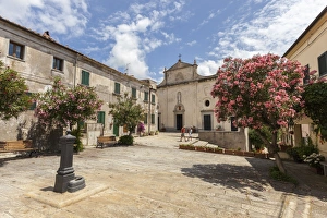 Livorno Province Prints: Church of Sant Ilario in Campo, Elba Island, Livorno Province, Tuscany, Italy, Europe