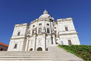 Pantheon Prints: Church of Santa Engracia converted into National Pantheon, Lisbon, Portugal