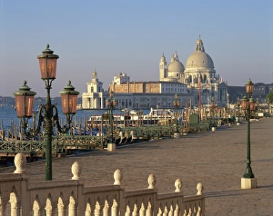 The church of Santa Maria Della Salute in Venice, UNESCO World Heritage Site