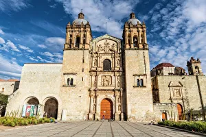 Places Of Worship Prints: Church of Santo Domingo de Guzman, Oaxaca, Mexico, North America