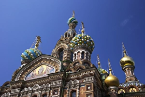 Church on Spilled Blood (Church of the Resurrection), UNESCO World Heritage Site, St. Petersburg, Russia, Europe
