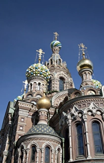 The Church of Spilled Blood, UNESCO World Heritage Site, St. Petersburg, Russia, Eurp[e
