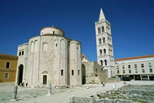 Images Dated 1st February 2008: Church of St. Donatus, Zadar, Dalmatia, Croatia, Europe